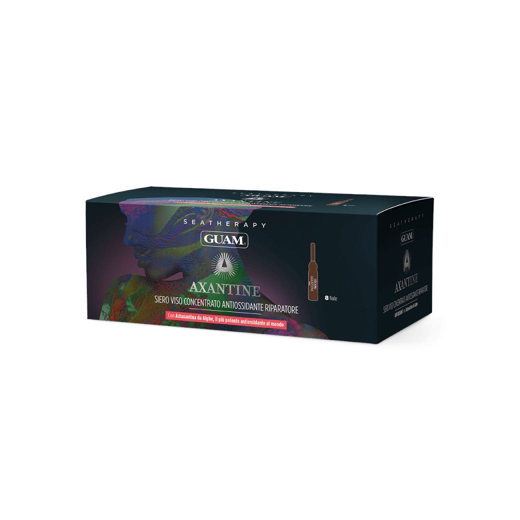 Guam Axantine Siero Viso Concentrato Antiossidante Riparatore 8 Flaconcini Da 2ml-1