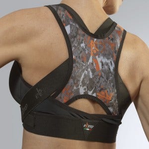Ekeep B2 Active Bra Reggiseno Posturale Sportivo Nero/Fun Taglia 2  - 1
