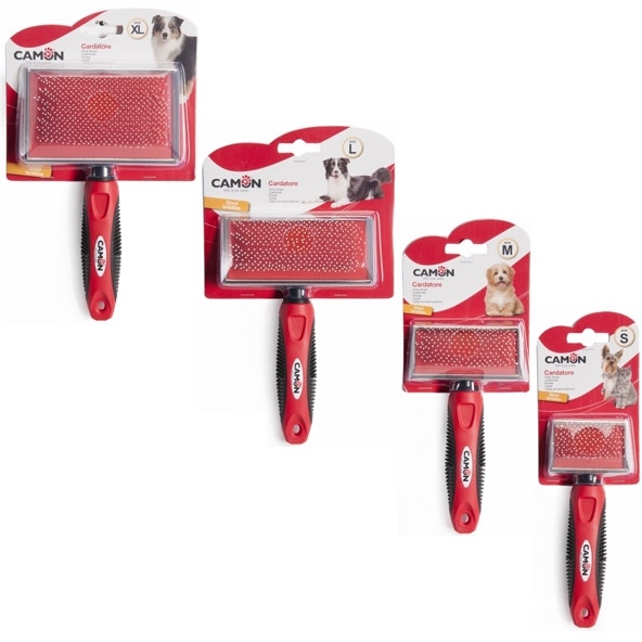 Camon Cardatore Con Denti In Acciaio Punte Arrotondate 8,5x4,5cm  - 3