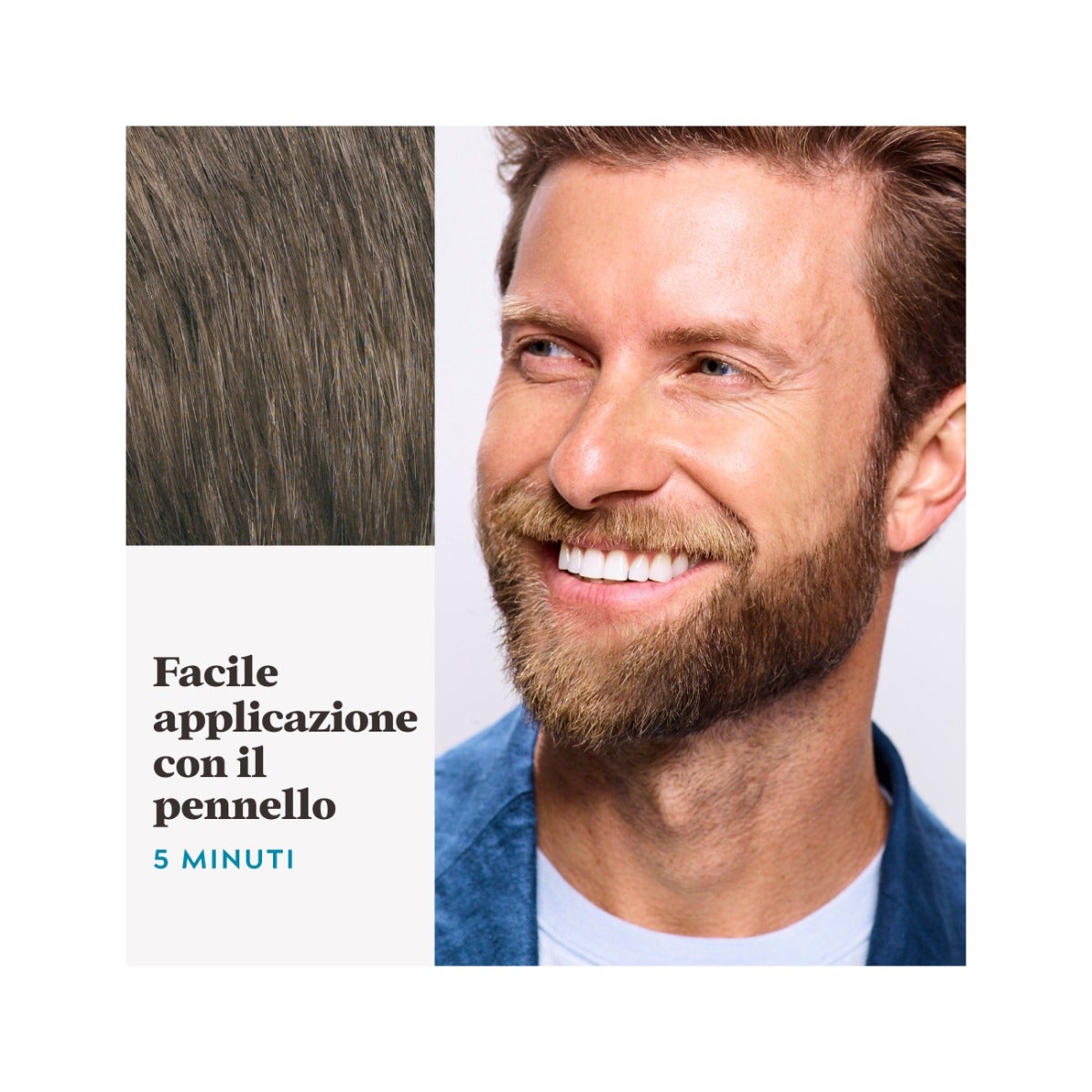 Just For Men Barba&Baffi M35 Castano Medio 51g-8
