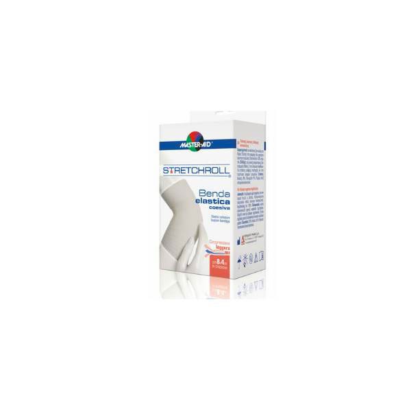 Master Aid Benda Elastica Stretchroll cm4X4m  - 1