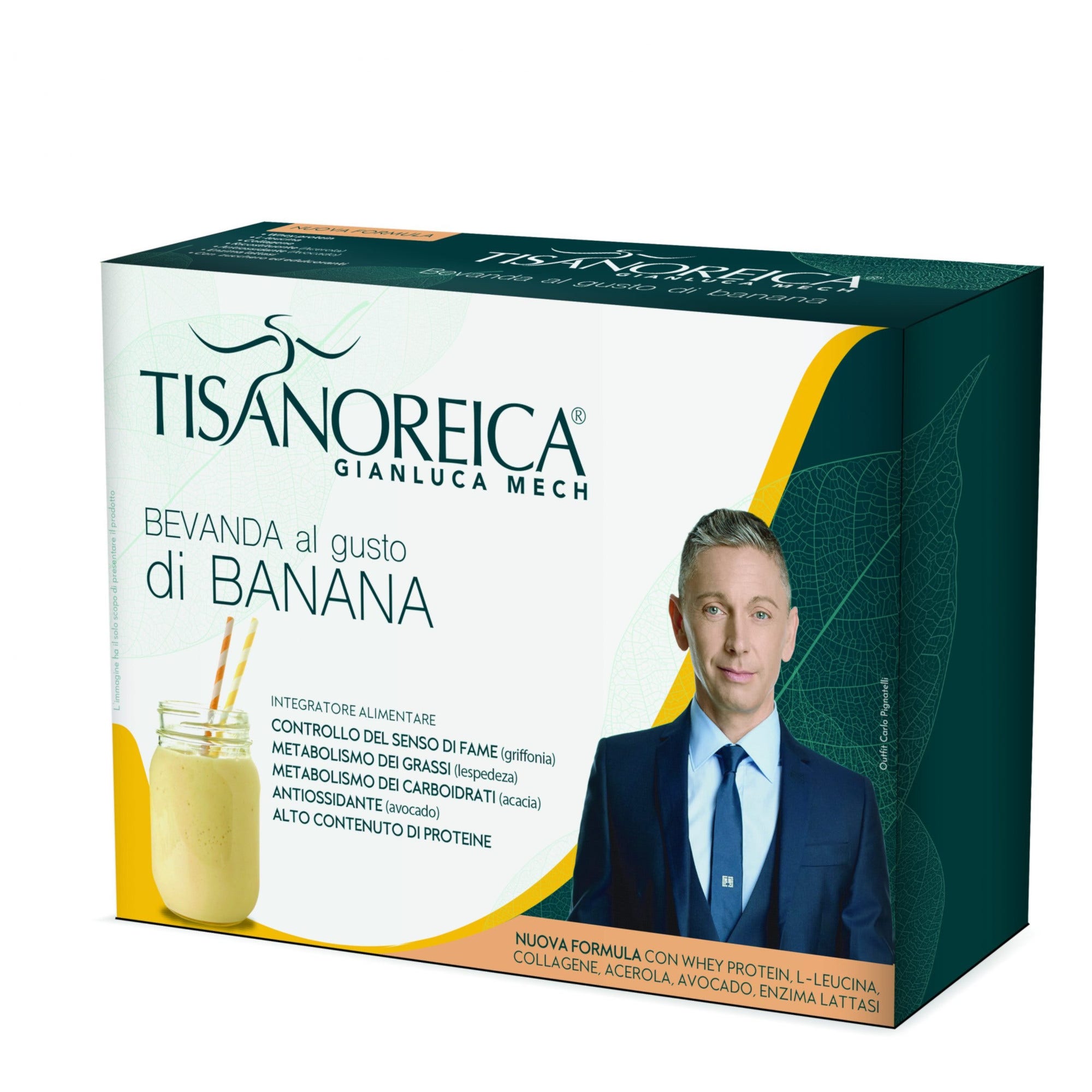 Tisanoreica Bevanda Banana 4x28g  - 1
