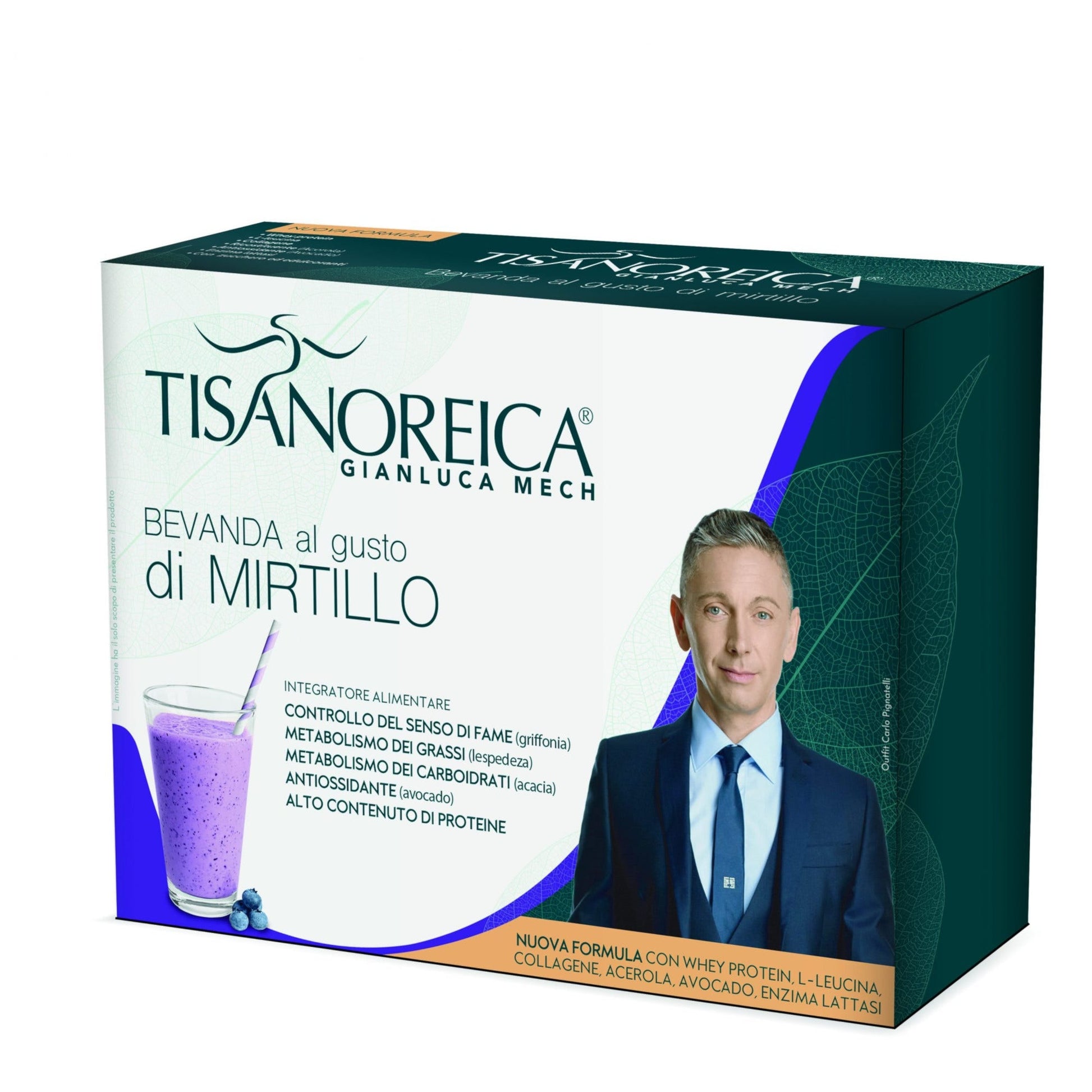 Tisanoreica Bevanda Mirtilli 4x28g  - 1