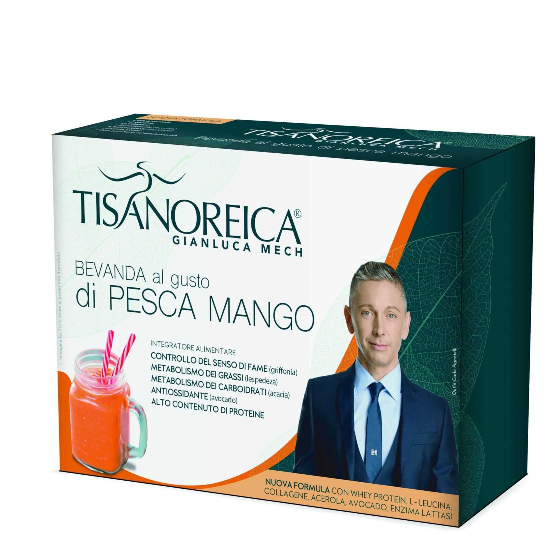 Tisanoreica Bevanda Pesca Mango 4x29g  - 1