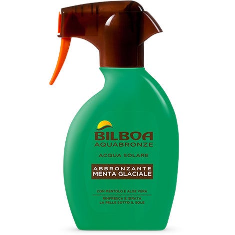Bilboa Acquabronze Acqua Solare Abbronzante Menta Glaciale 250ml  - 1
