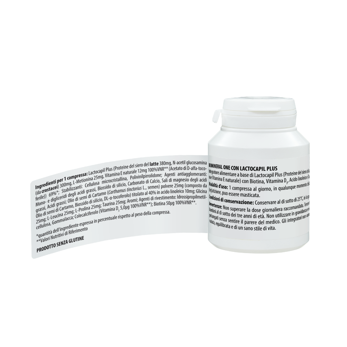Biomineral One Lacto Plus Capelli 90 Compresse     -8