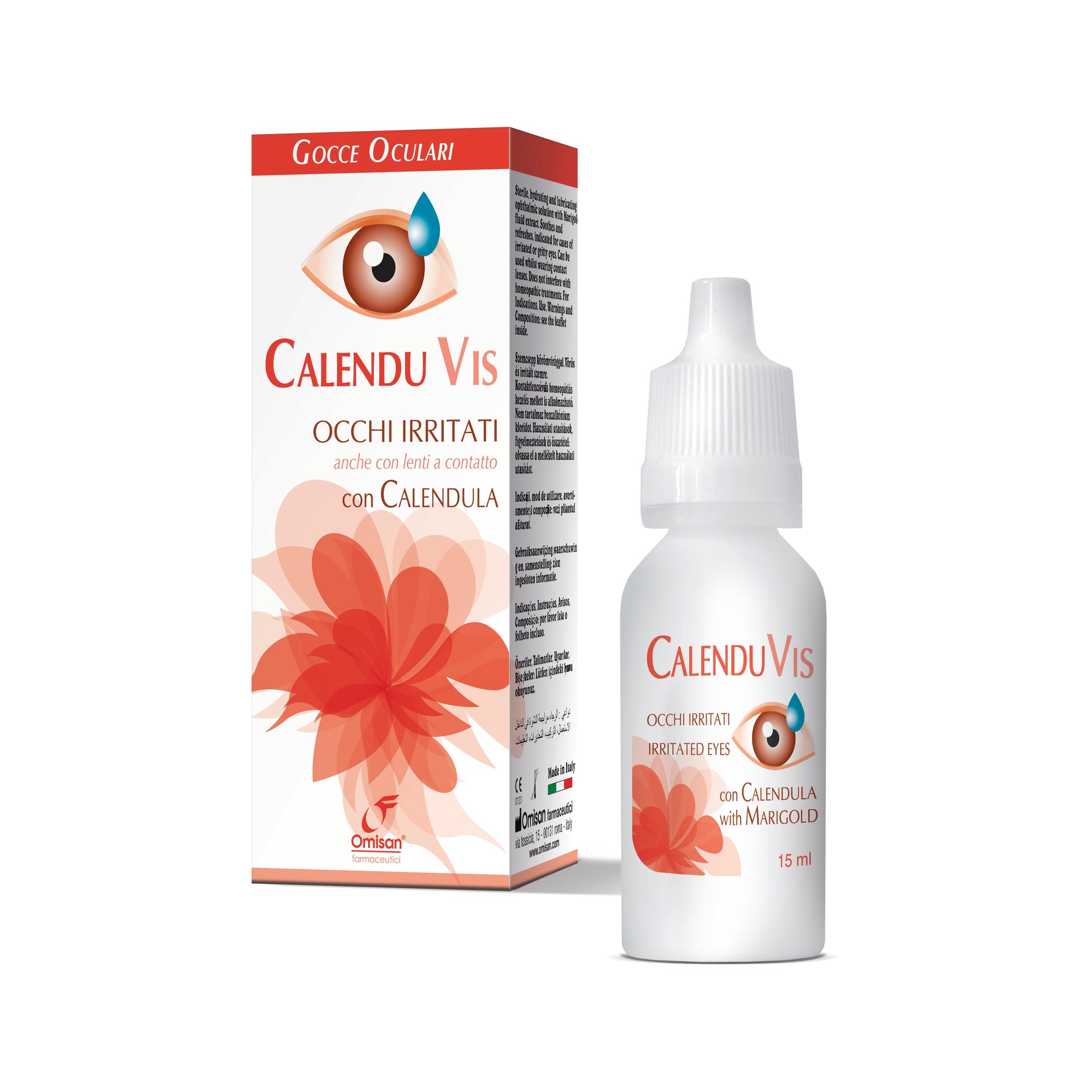 Calenduvis Gocce Oculari Calendula Occhi Irritati 15ml      - 4