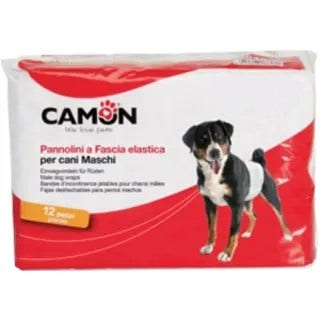 Camon Pannolini A Fascia Cani Maschi Misura 3-1