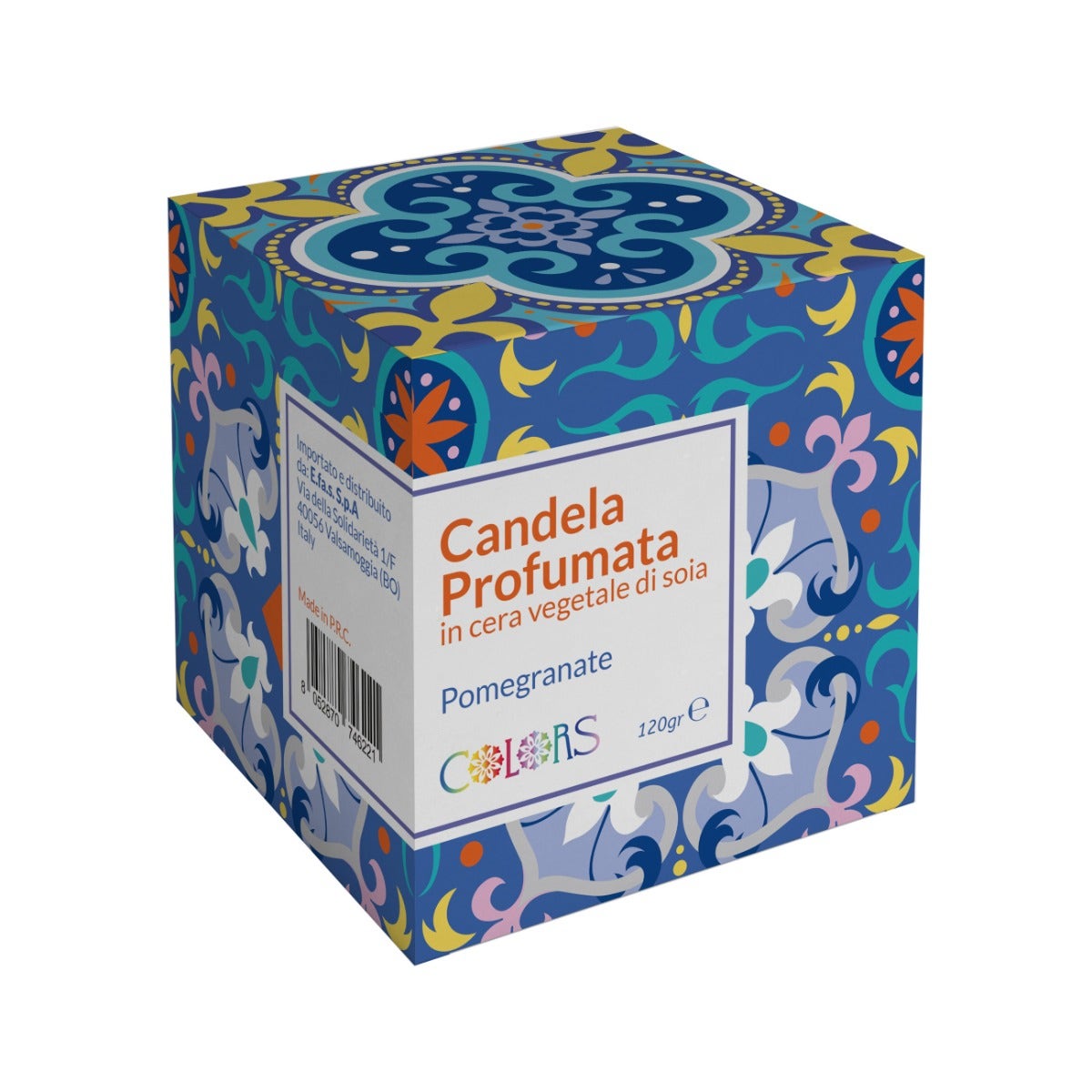 Le Maioliche Candela Carnival 1 Pezzo-2