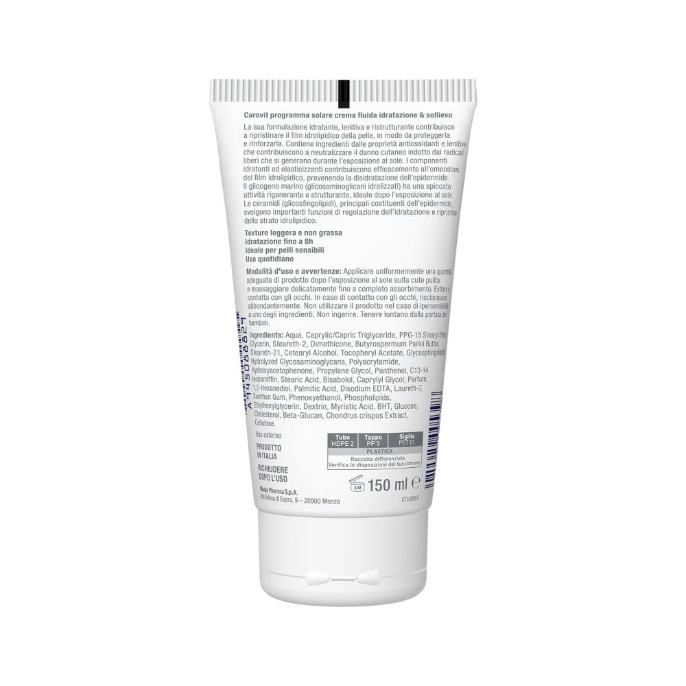 Carovit Solare Crema Idratazione E Sollievo 150ml-5