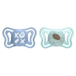 Chicco Physoforma Light Succhietto Silicone Azzurro 2 Pezzi 6-16 Mesi