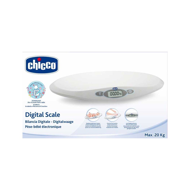 Chicco Bilancia Elettronica Digital Scale-4