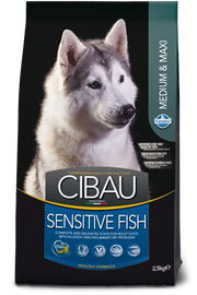 CIBAU SENSITIVE FISH M&MAX2,5K-1