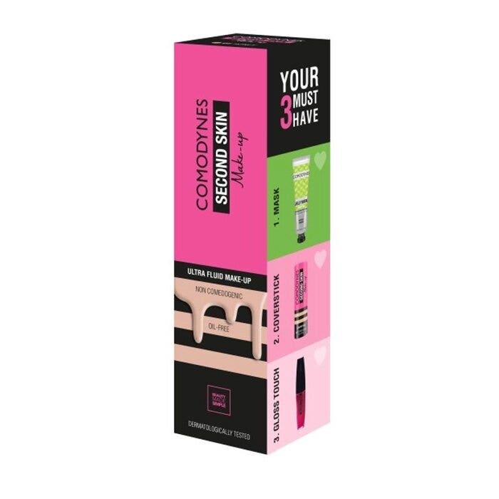 Comodynes Ultra Fluid Make Up Fondotinta Fluido Colore N.01 Honey 30ml-2