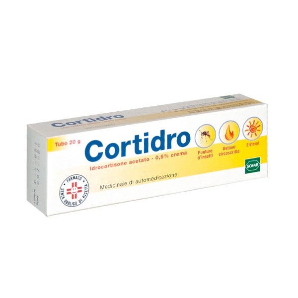 Cortidro Crema 20g 0,5%  - 1