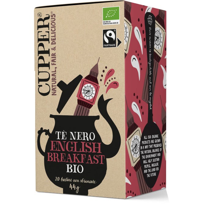 Cupper Tè Nero English Breakfast 44g  - 1