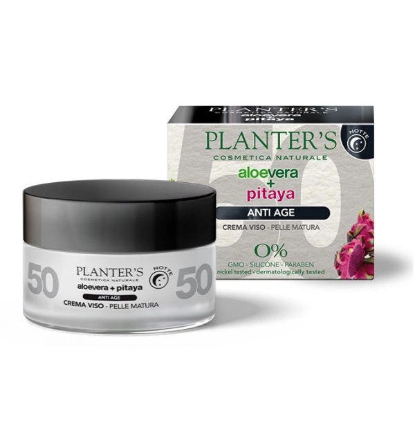 Planter's Crema Viso Notte AntiAge Aloe + Pitaya 50ml  - 1