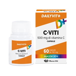 Marco Viti Massigen Dailyvit+ C Viti Vitamina C 60 Capsule-2