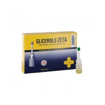Glicerolo Zeta Prima Infanzia Soluzione Rettale Camomilla Malva  6 Contenitori Monodose 2,26g   - 2