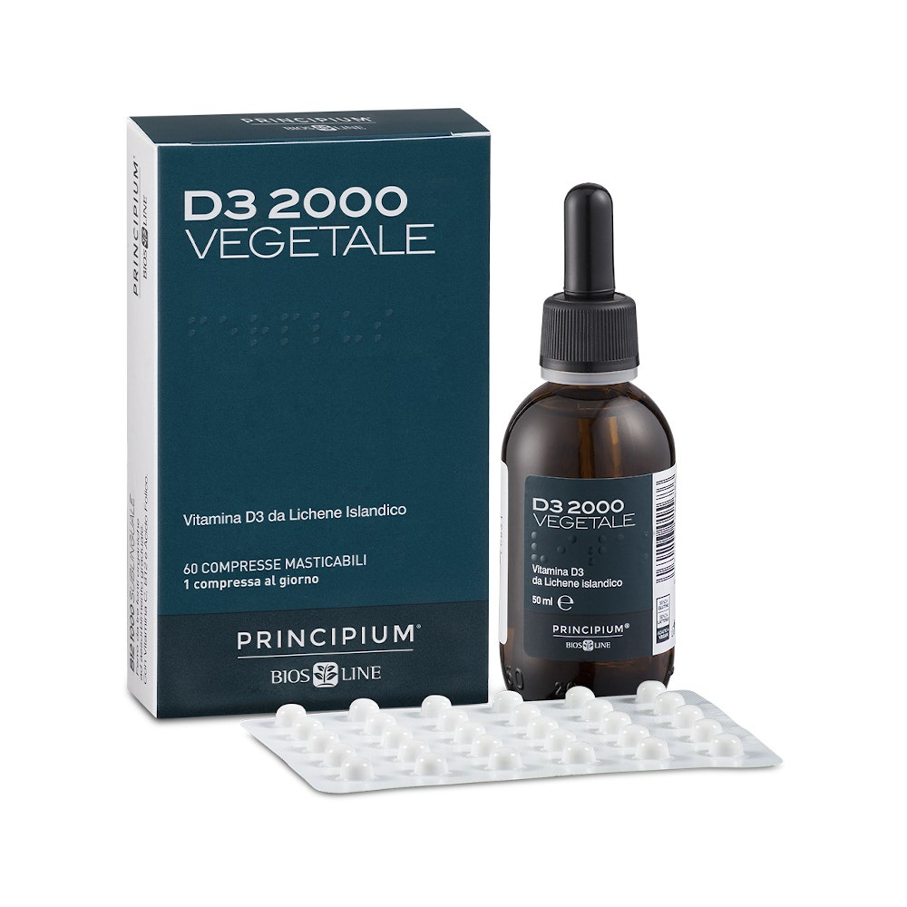 Principium D3 2000 Vegetale 60 Compresse-1