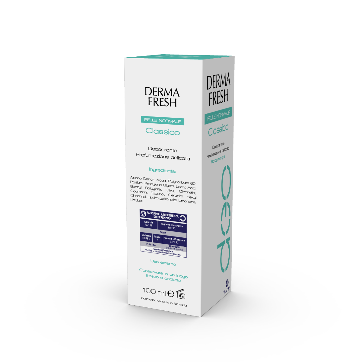 Dermafresh Pelle Normale Classico 100ml-6