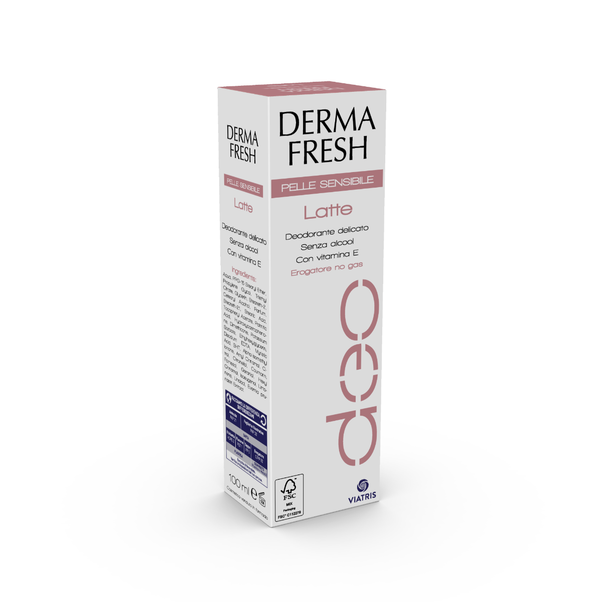 Dermafresh Pelle Sensibile Latte 100ml-2