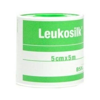 Cerotto Rocchetto Leukosilk 5x500cm 1 Pezzo  - 1