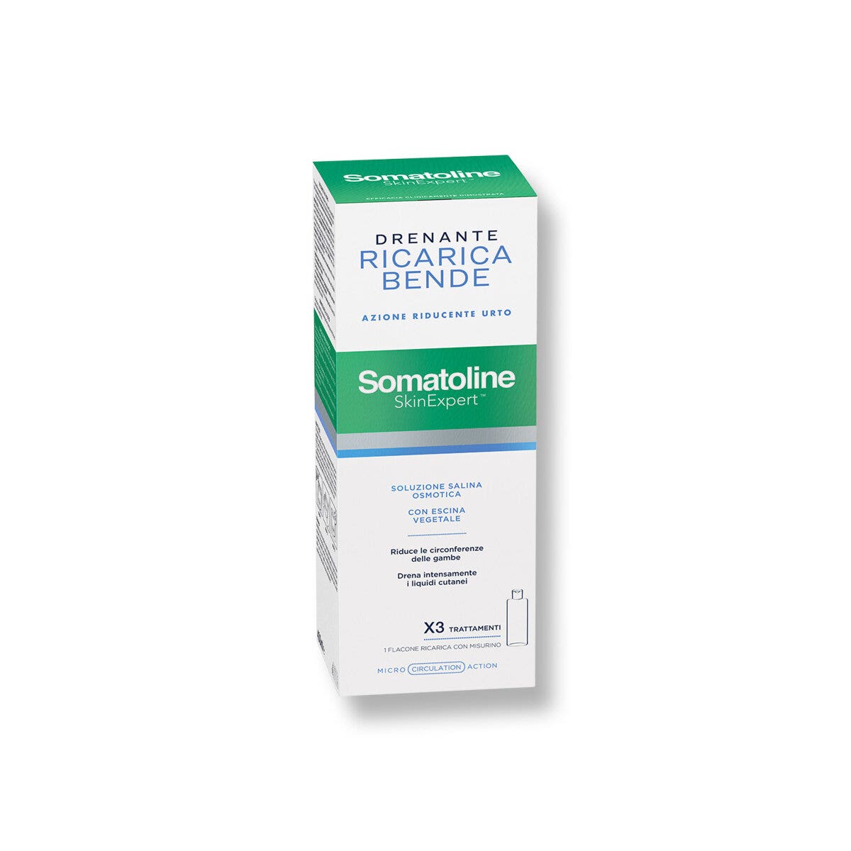 Somatoline Skin Expert Bende Snellenti Drenanti Kit Ricarica 420ml-2