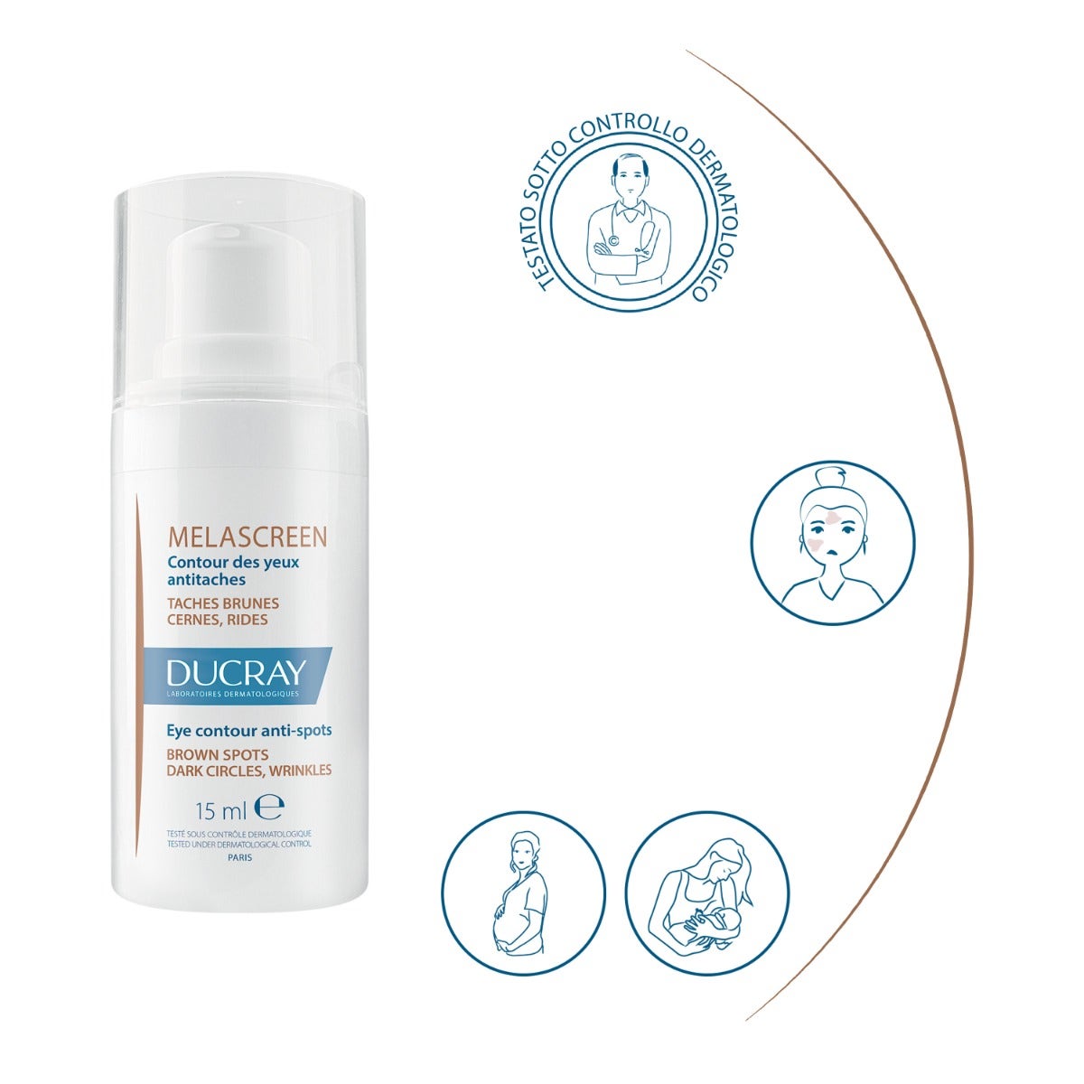 Ducray Melascreen Contorno Occhi Anti-Macchie 15ml-8