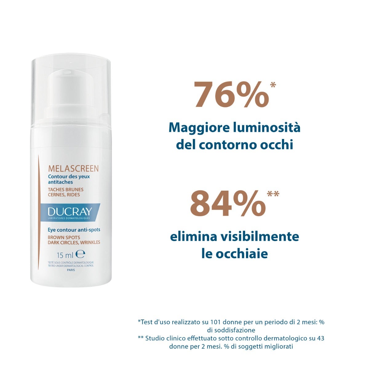 Ducray Melascreen Contorno Occhi Anti-Macchie 15ml-5
