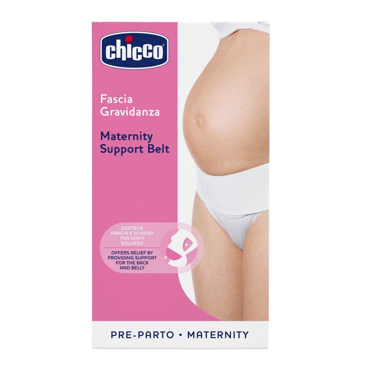 Chicco Fascia Gravidanza Taglia Media Colore Bianco-1