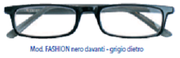 Occhiali Fashion Nero/Grigio Diottrie +2,00  - 1