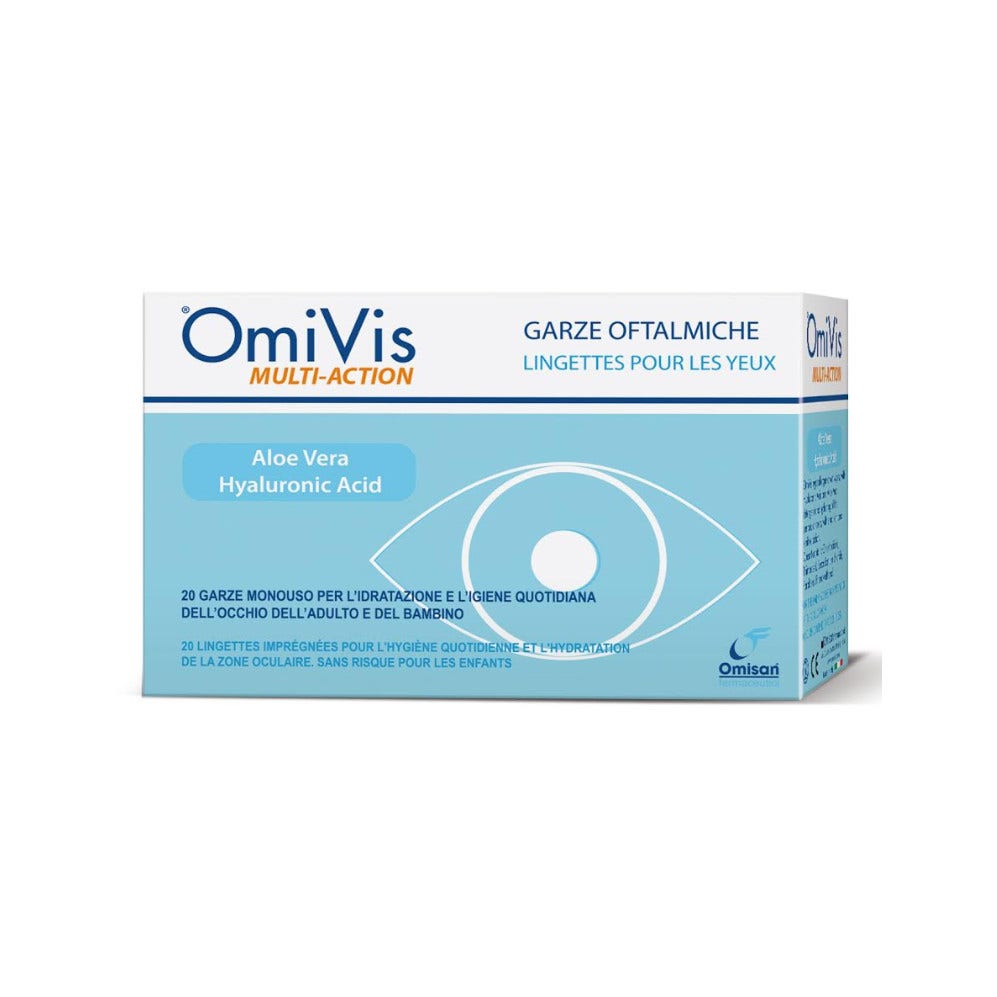 Omivis Garze Oftalmiche 20 Pezzi  - 1