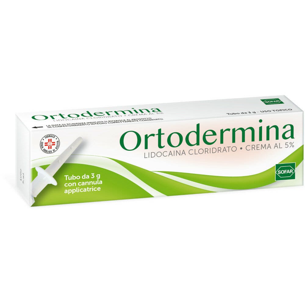Ortodermina*Crema Dermatologica 3g 5%-2