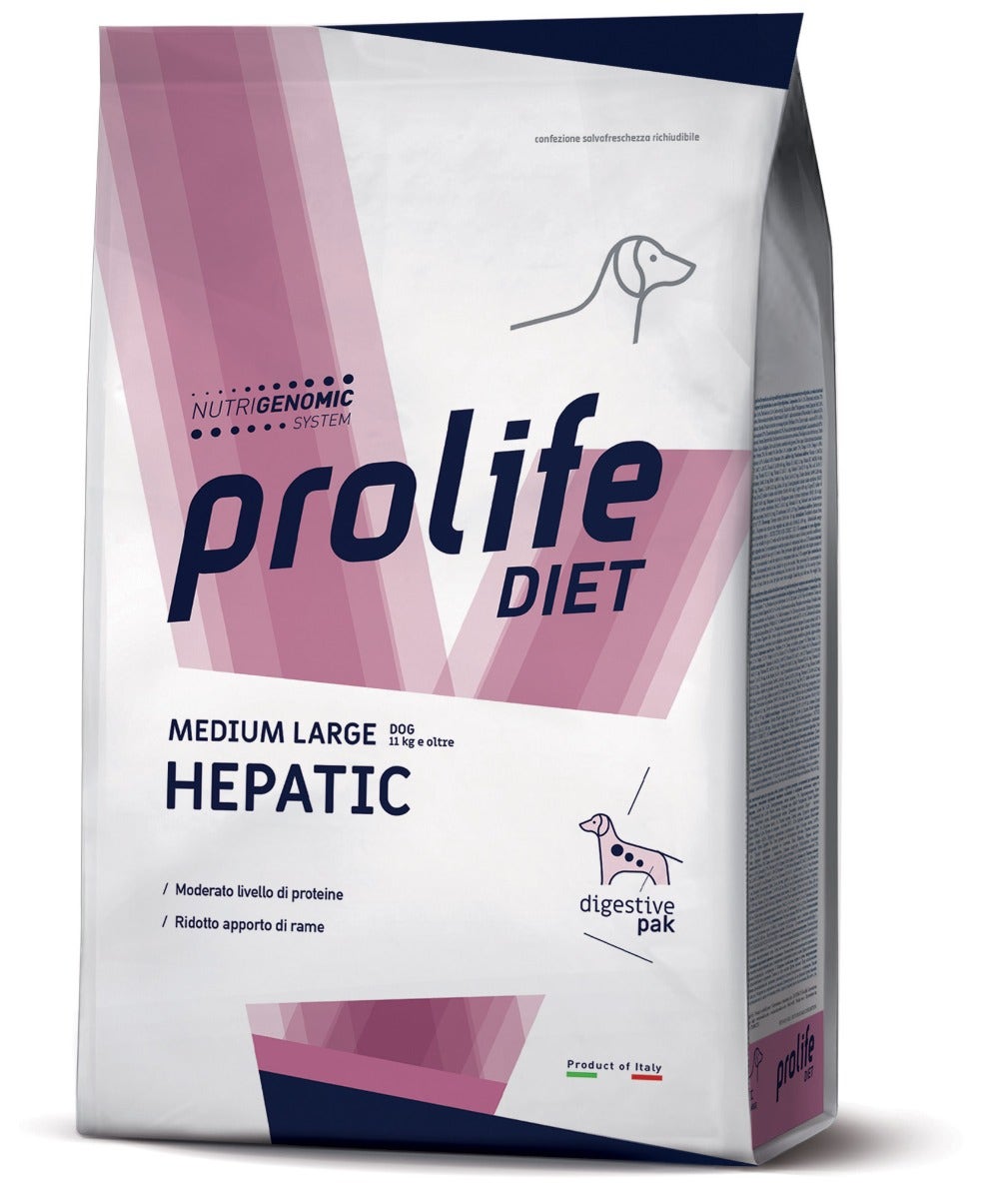 Prolife Hepatic Diet Cibo Secco Per Cani Taglia Media/Grande Sacco 8Kg-2