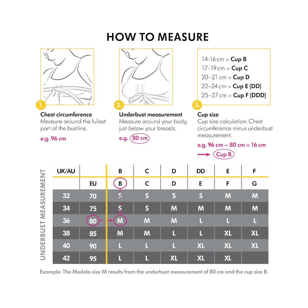 Medela Reggiseno Keep Cool Traspirante Per Gravidanza E Allattamento Nero Taglia M-2