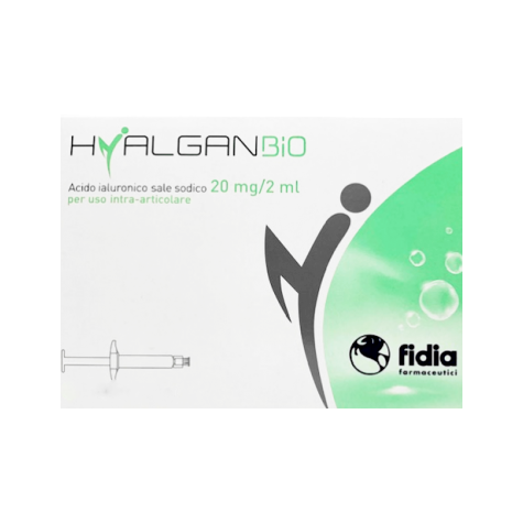 HyalganBio Siringa Intra-Articolare Acido Ialuronico 20 mg 2 ml  - 1