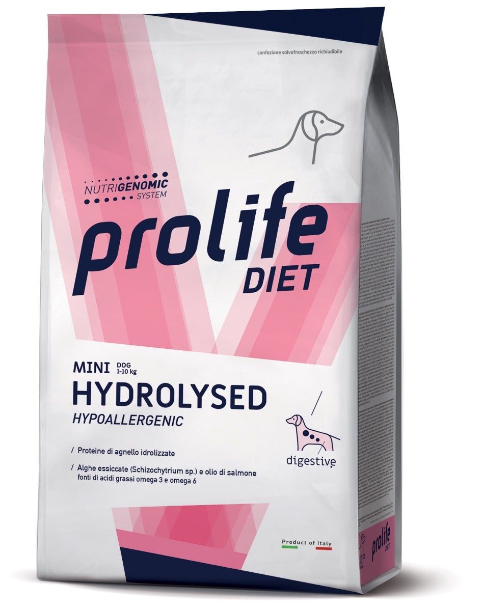 Prolife Dog Hydrolysed Hypoallergenic Cibo Secco Agnello Per Cani Taglia Mini Sacco 1,5kg-1