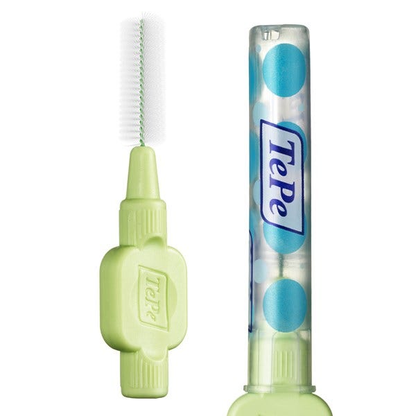 TePe Scovolino Extra Soft Verde Per Pulizia Interdentale Misura ISO 5 (filo 0,8 mm) 6 Pezzi-2