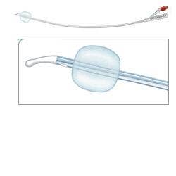 Brillant Plus Foley Catetere Vescicale Adulti 2 Via No Scanalature CH18 41cm Silicone 1 Pezzo-1
