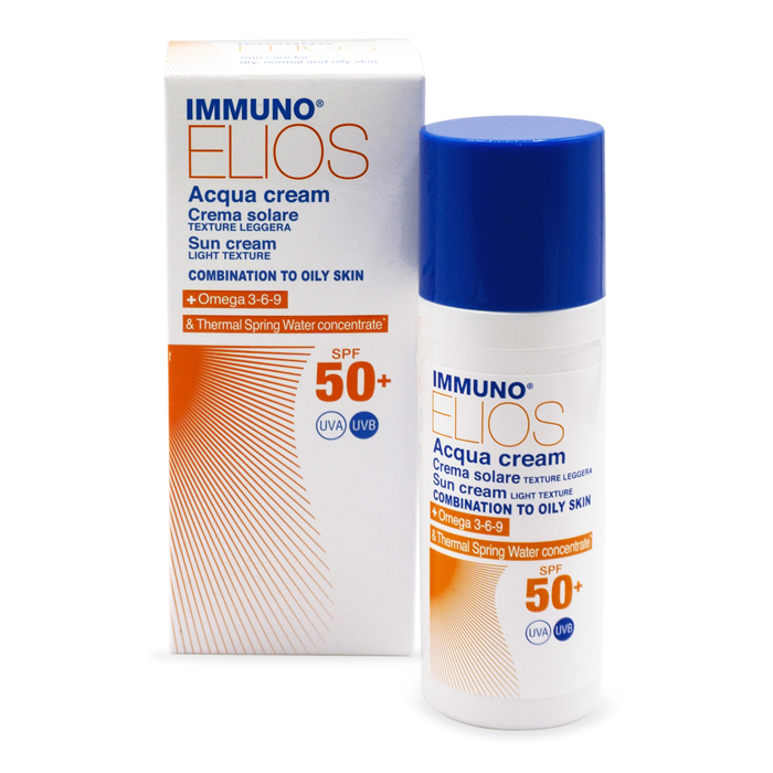 Immuno Elios Acqua Cream Crema Solare Viso 40ml SPF50+-1