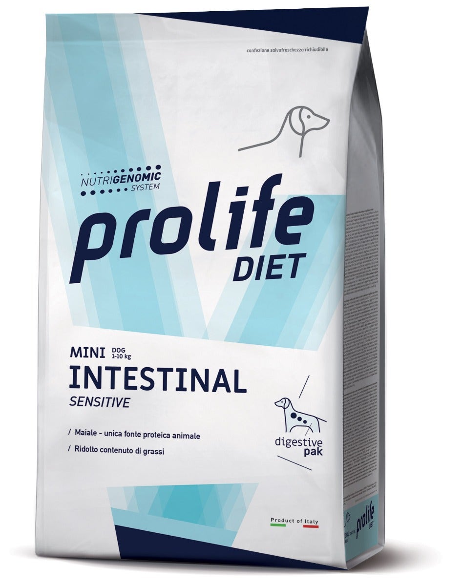 Prolife Dog Diet Intestinal Sensitive Cibo Secco Per Cani Taglia Mini Sacco 2kg-1