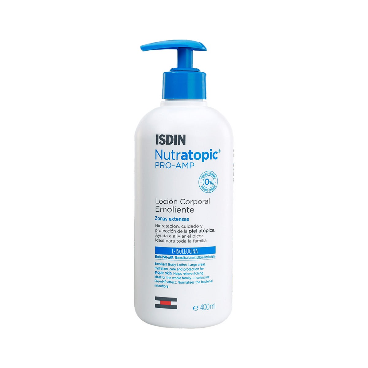 Isdin Nutratopic PRO-AMP Lozione Emolliente Pelle Atopica 400ml-2