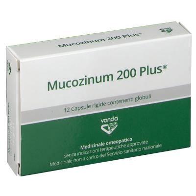 Vanda Mucozinum 200 Plus 12 Capsule  - 1