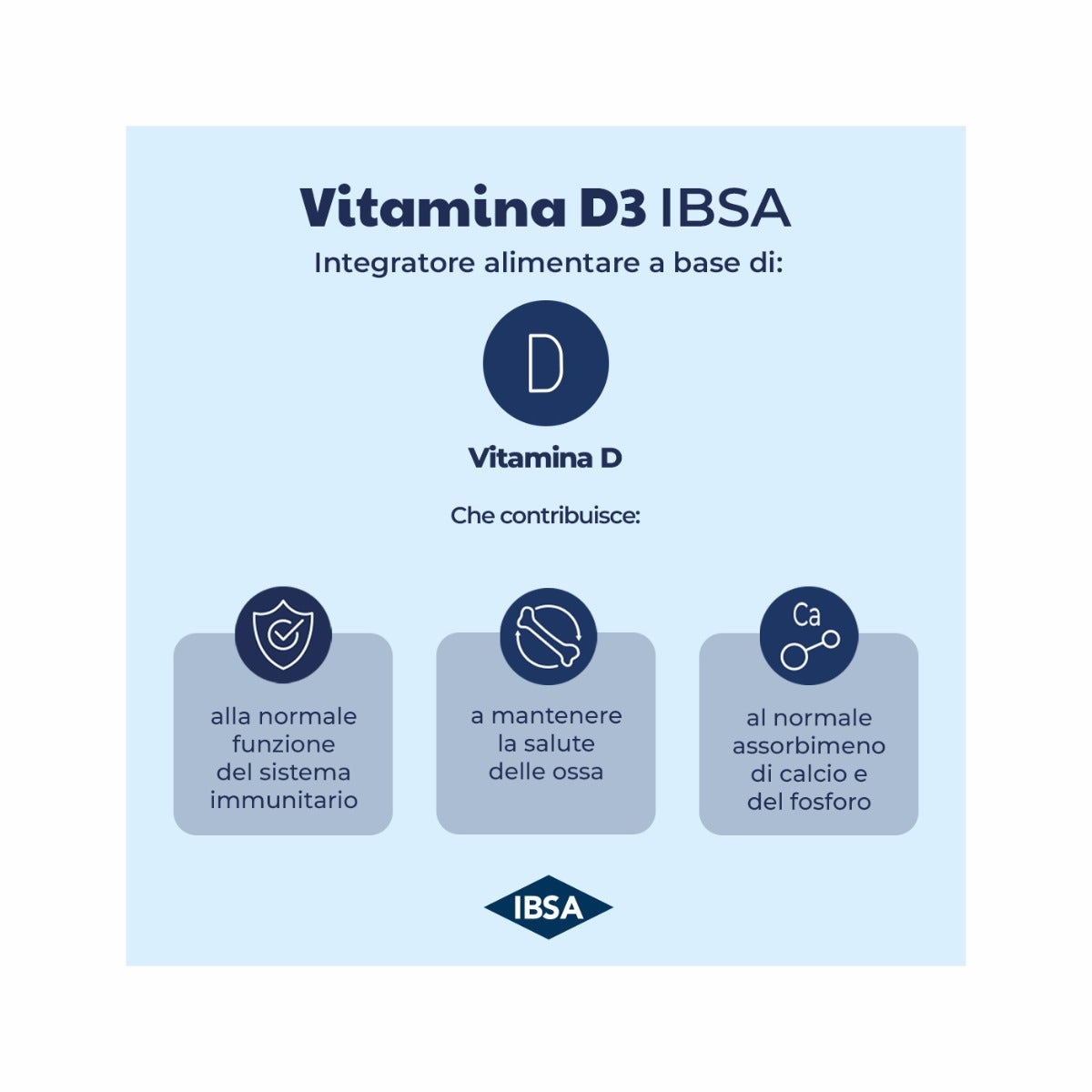 Ibsa Vitamina D3 1000UI 30 Film Orodispersibili-5