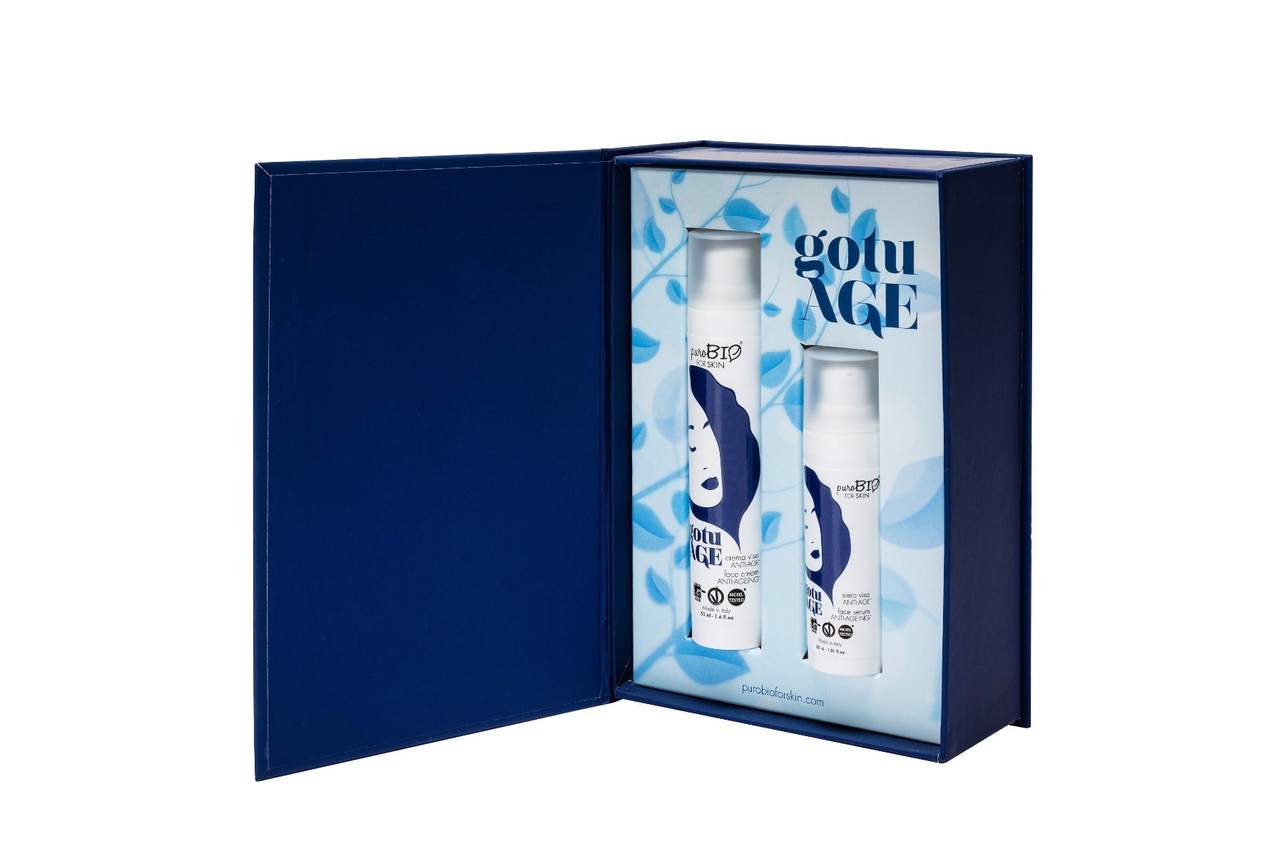 Purobio For Skin Kit Goutage Siero Viso 30ml + Crema Viso 50ml -3