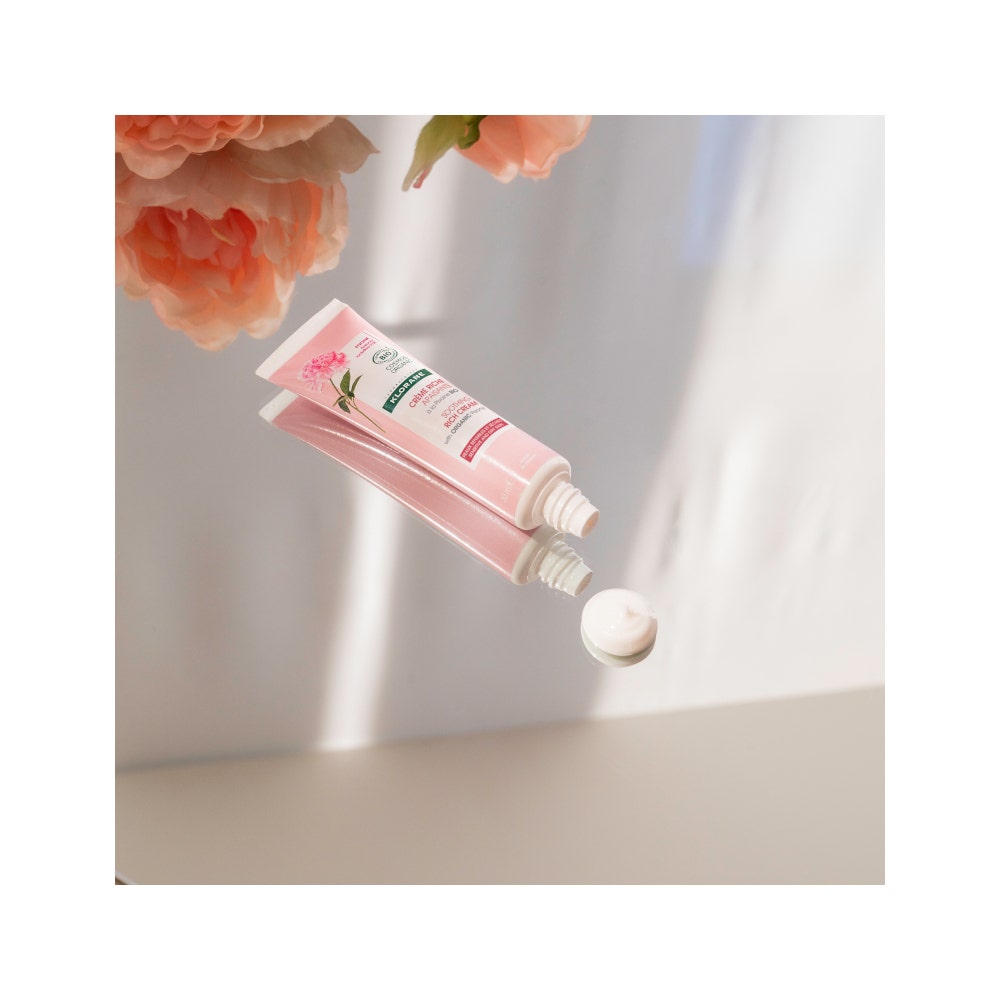 Klorane Crema Ricca Lenitiva alla Peonia Bio Pelle Sensibile/Secca 40ml-9