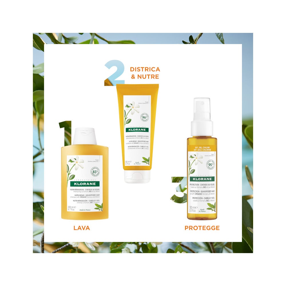 Klorane Shampoo Nutritivo Tamanu Bio E Monoï 200ml-5