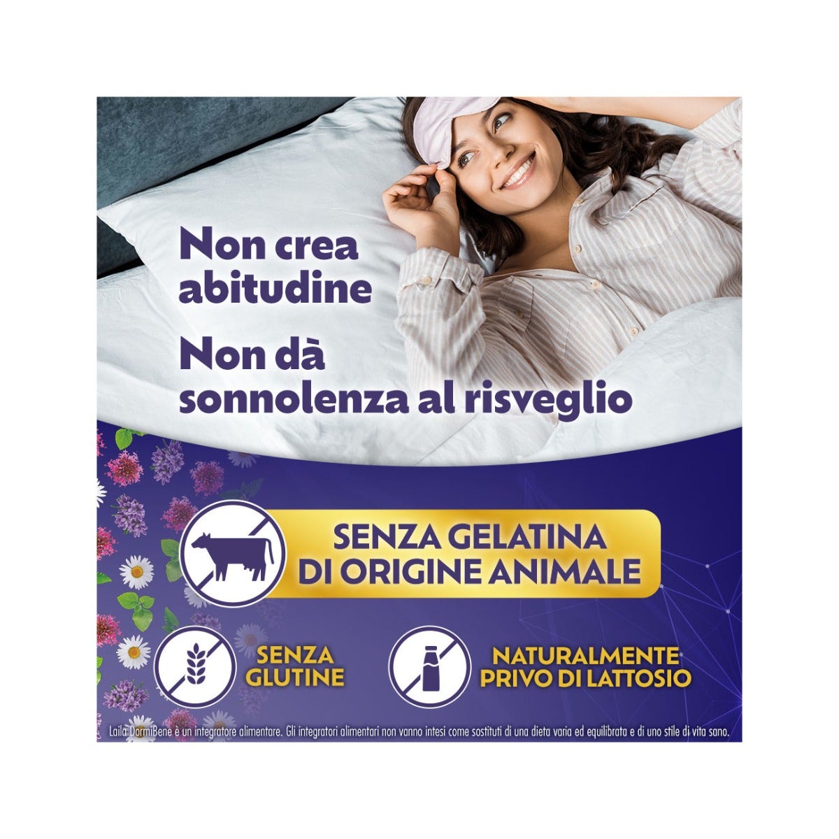 Laila DormiBene Per Il Sonno 60 Pastiglie Gommose-3