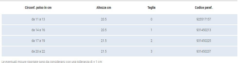 Gibaud Ortho Manugib 20 Tutore Polso Sinistro Taglia 0  - 2